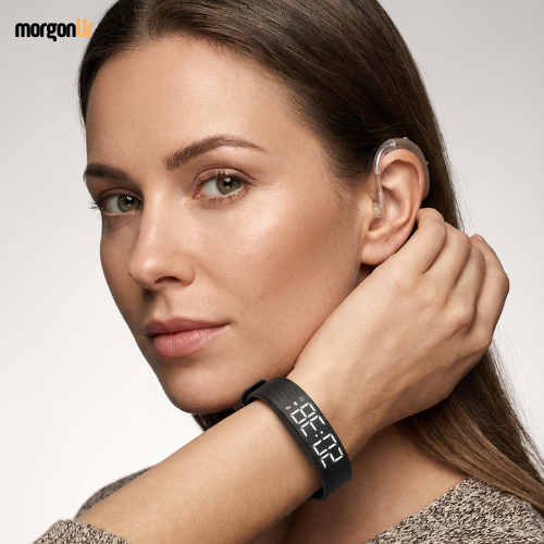 morgonUr – Stark vibrerande väckarklocka för döva & hörselskadade