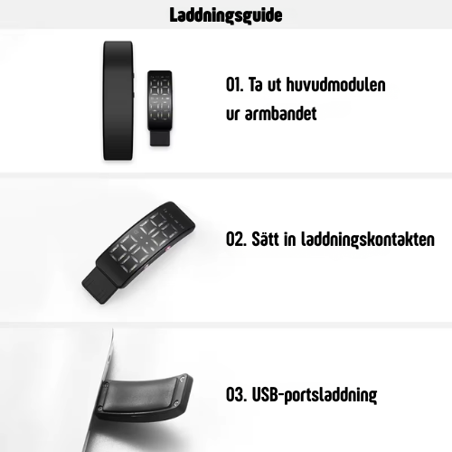 morgonUr – Stark vibrerande väckarklocka för döva & hörselskadade